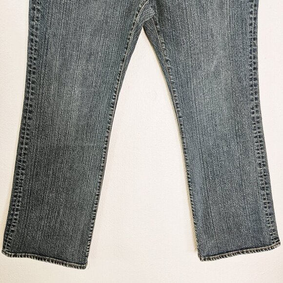 GAP Women Low Rise Boot Cut Y2K Western Jeans Size 12A - Picture 4 of 7